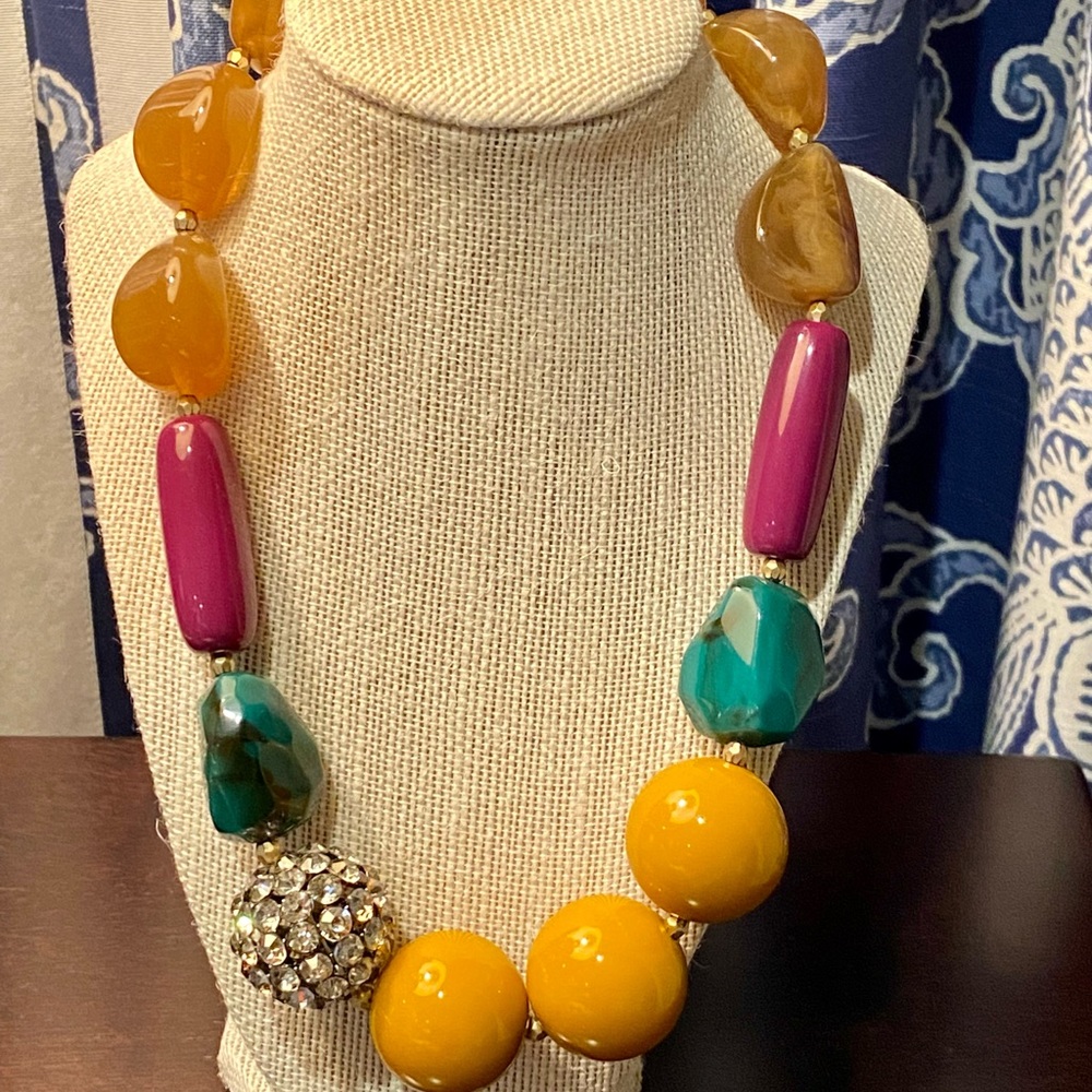 Anthropologie Chunky Statement Necklace